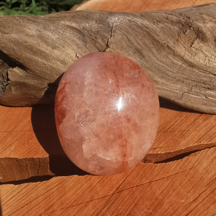 Red Healer Bergkristall Handschmeichler L (8)