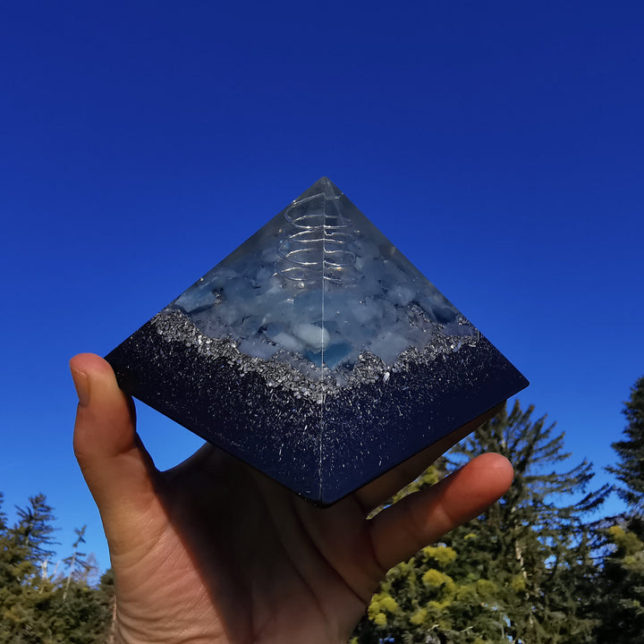 Orgone Cheops Pyramide URVERTRAUEN →9.5cm ↑5.5cm