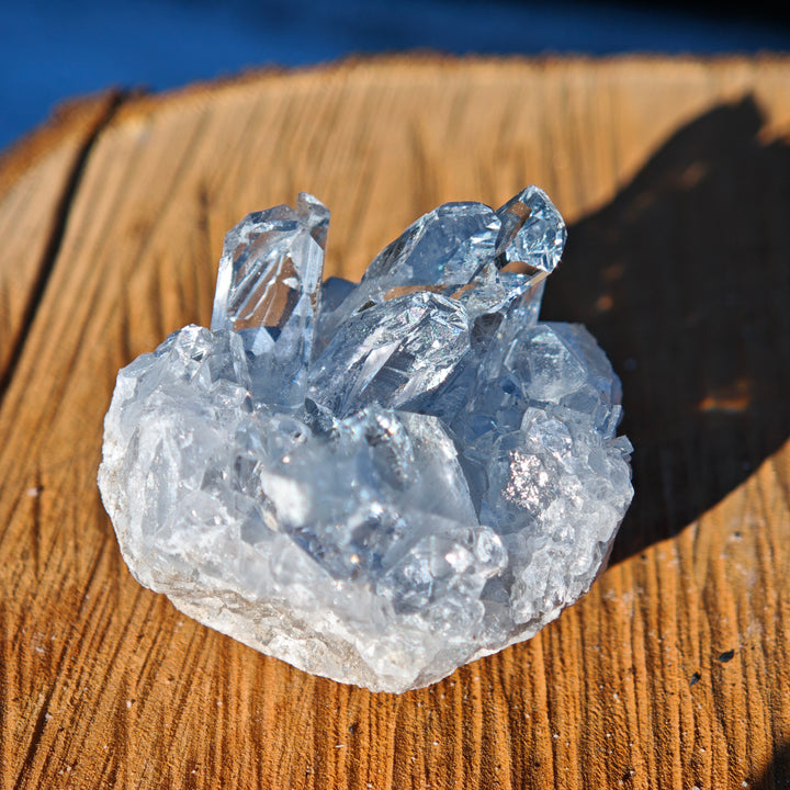 Coelestin Mini Drusenstück TOP (10)