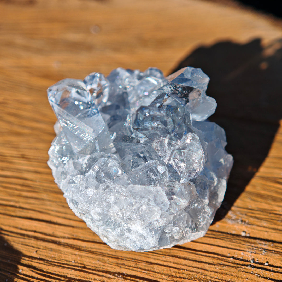 Coelestin Mini Drusenstück TOP (10)