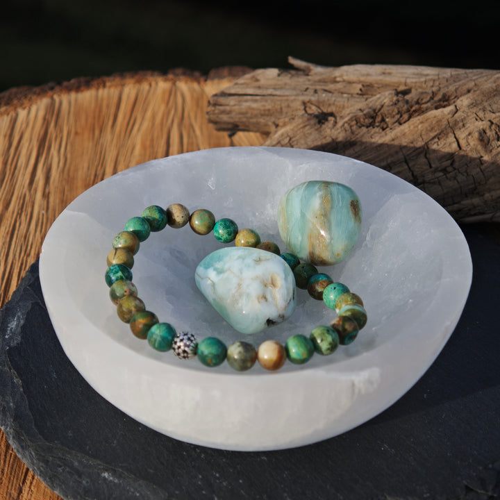 Selenit Schale 10cm zum reinigen & aufladen