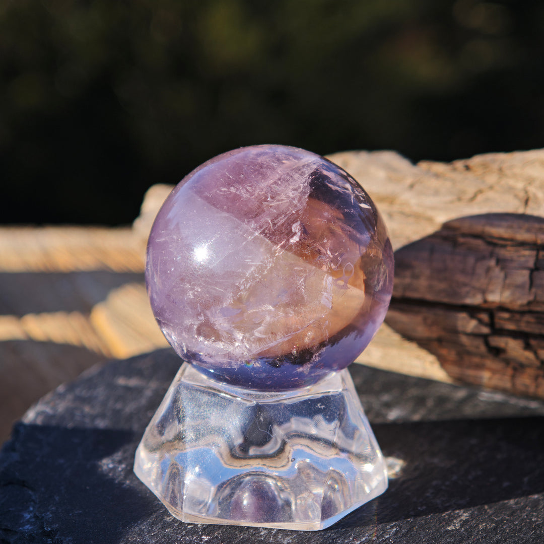 Amethyst Rauchquarz Kugel 3-3.5cm zur individuellen Auswahl
