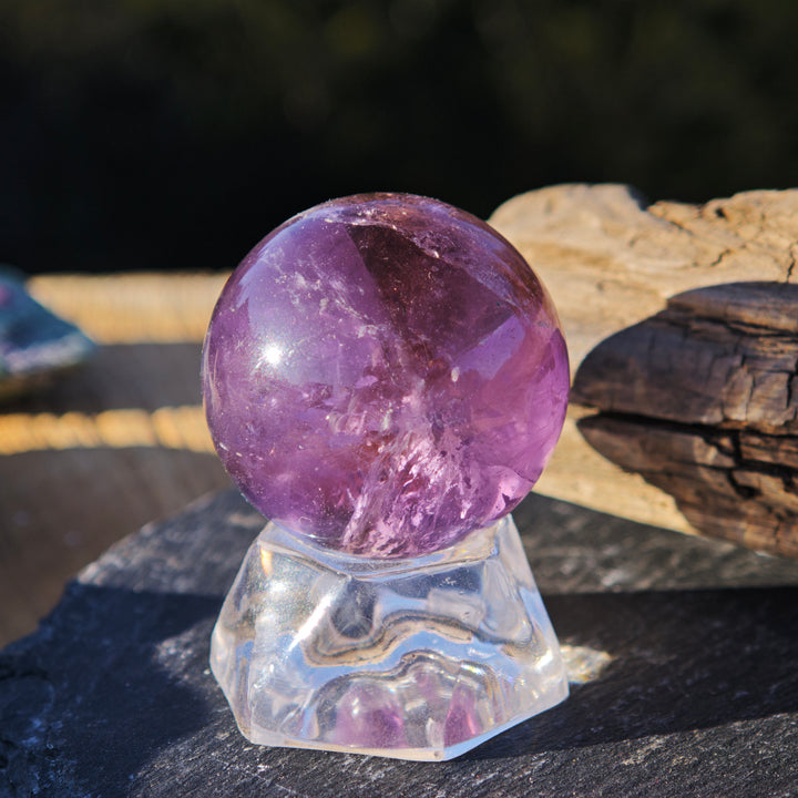 Amethyst Rauchquarz Kugel 3-3.5cm zur individuellen Auswahl