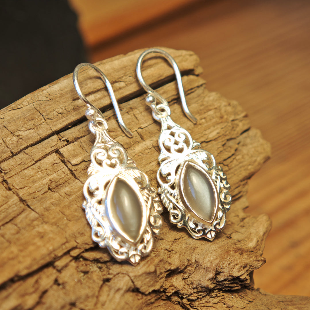 Labradorit Ohrhänger Caladwen Silber 925