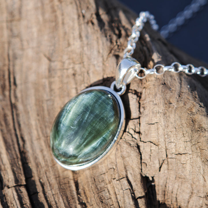 Seraphinit (Seelenwachstum) Anhänger S925 (1)