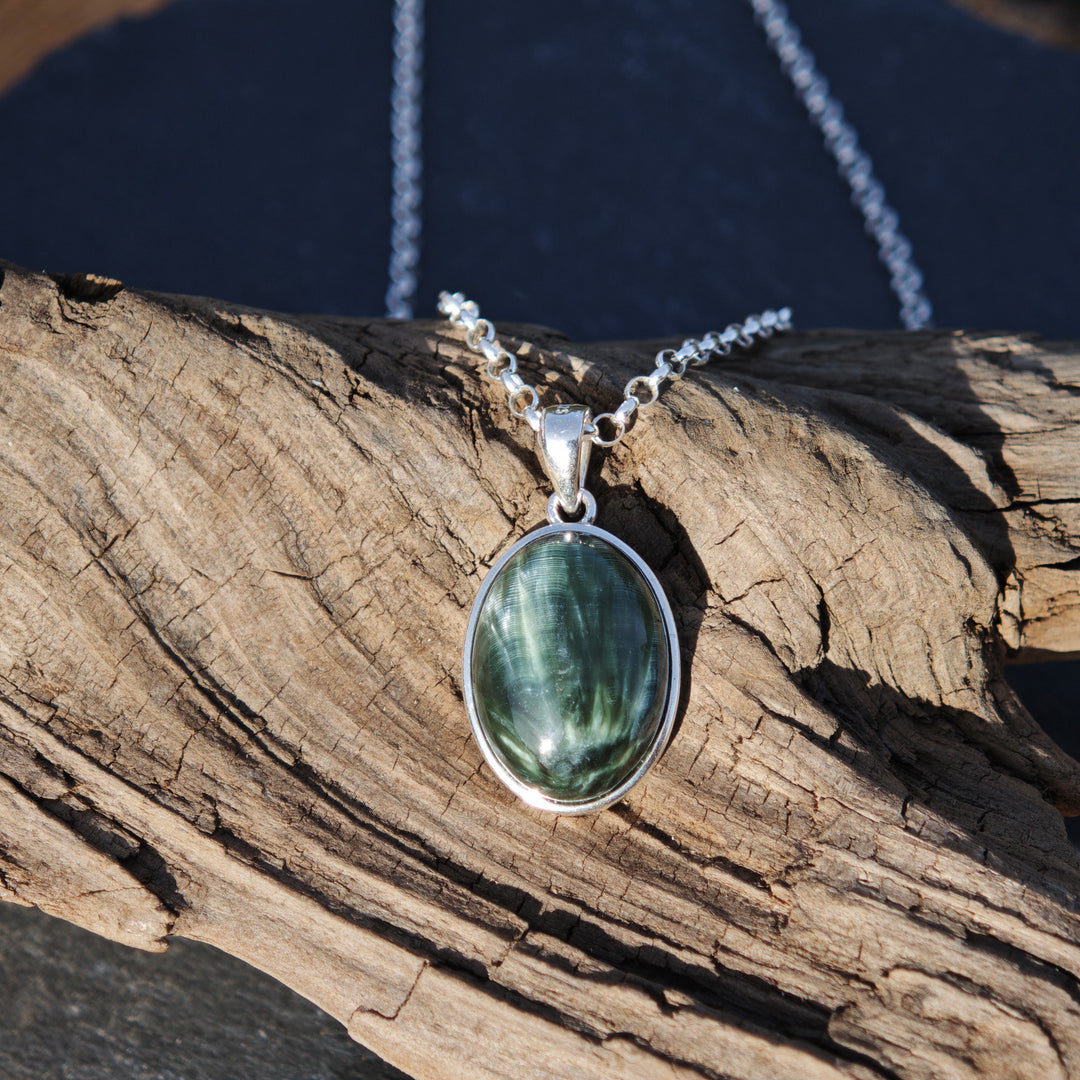 Seraphinit (Seelenwachstum) Anhänger S925 (1)