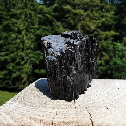 Black tourmaline rough stone Brazil (21)