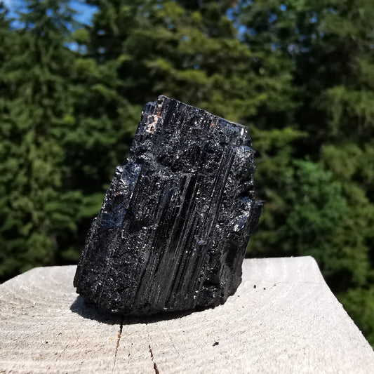 Black tourmaline rough stone Brazil (23)