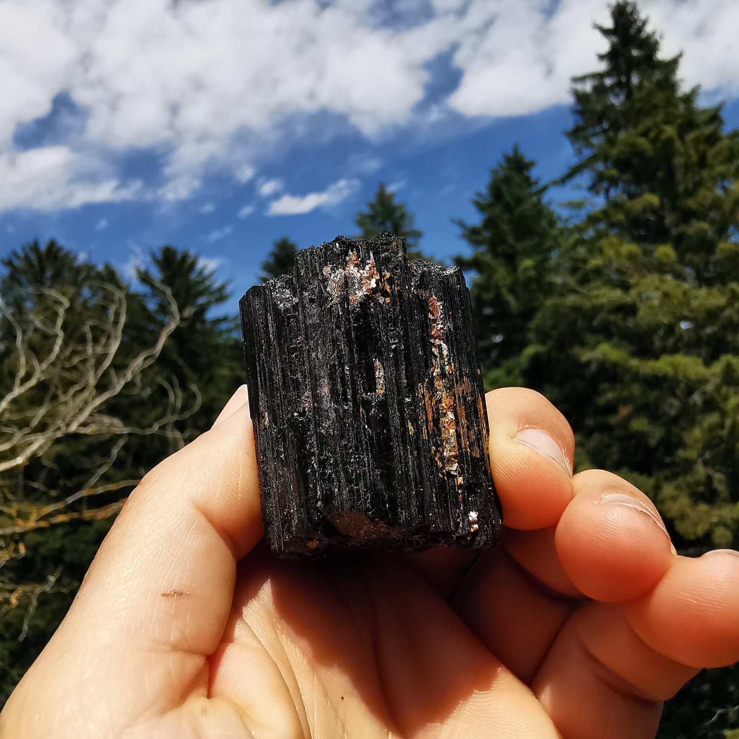 Black tourmaline rough stone Brazil (31)